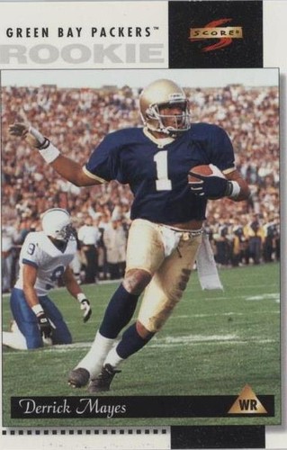 1996 Score Derrick Mayes #235