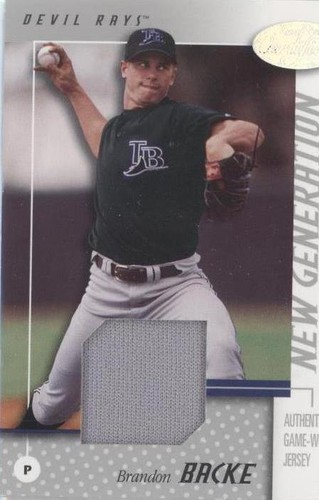 2002 Leaf Certified - Brandon Backe #191