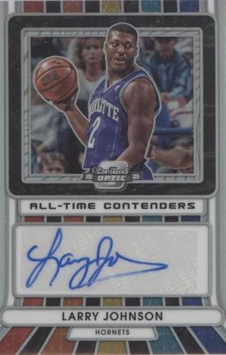 2022-23 Panini Contenders Optic - Larry Johnson #ATC-LRJ