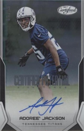 2017 Panini Certified Adoree' Jackson #CPS-AJ
