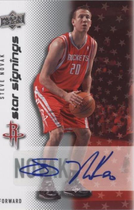 2008-09 Upper Deck - Steve Novak #SS-NO