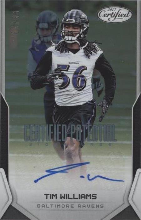 2017 Panini Certified Tim Williams #CPS-TW