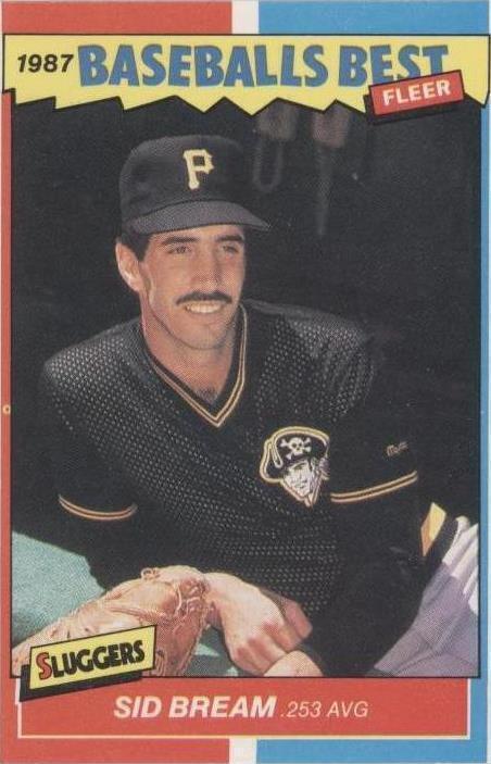 Fleer Baseball's Best Sluggers vs. Pitchers 1987 - Sid Bream #5