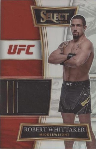 2022 Panini Select UFC - Robert Whittaker #SS-RWK