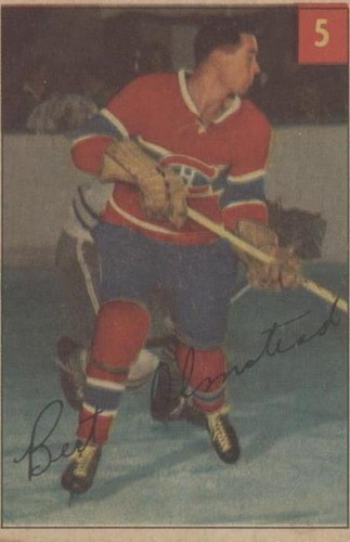 1954-55 Parkhurst - Bert Olmstead #5