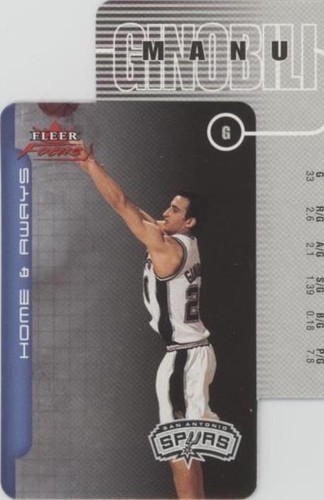 2003-04 Fleer Focus - Manu Ginobili #13HA