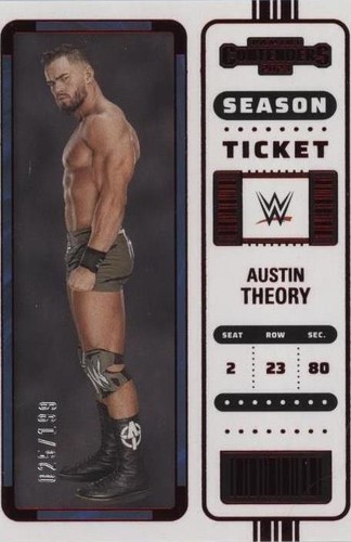 2023 Panini Chronicles WWE - Austin Theory #105