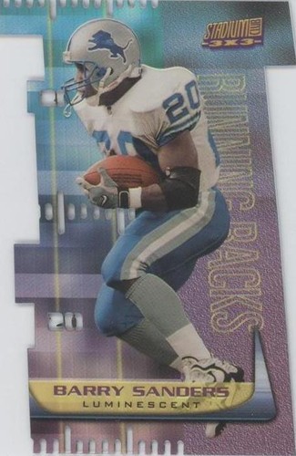 1999 Topps Stadium Club Barry Sanders #T2C