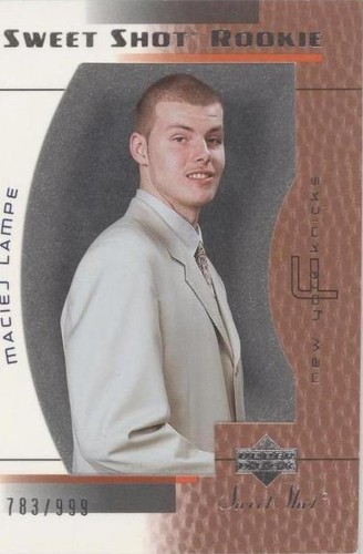 2003-04 Upper Deck Sweet Shot - Maciej Lampe #124