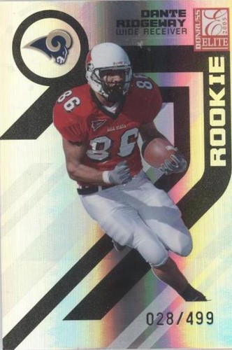 2005 Donruss Elite Dante Ridgeway #135