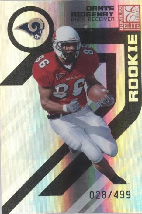 2005 Donruss Elite Dante Ridgeway #135