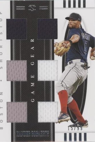 2021 Panini National Treasures - Xander Bogaerts #GG6-XB