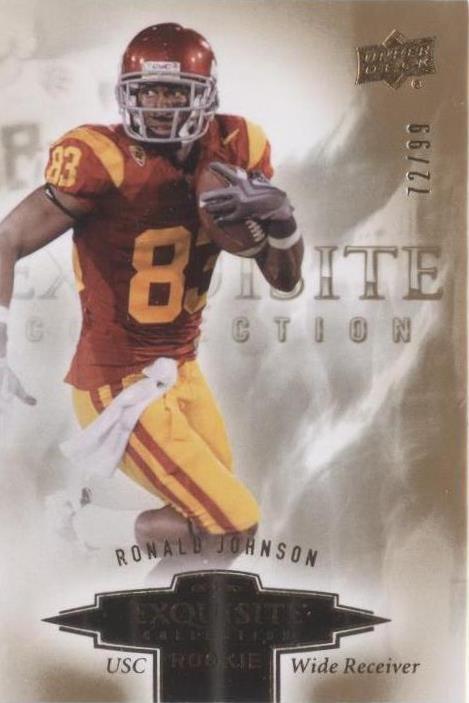 2010 Upper Deck Exquisite Collection Ronald Johnson #ER-RJ