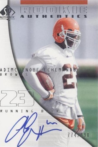 2004 SP Authentic Adimchinobe Echemandu #164