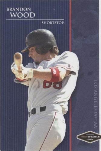 2006 Just Minors - Brandon Wood #JF-50