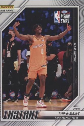 2021-22 Panini Instant - Tyrese Maxey #31