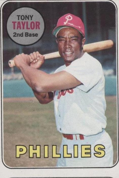 1969 Topps - Tony Taylor #108