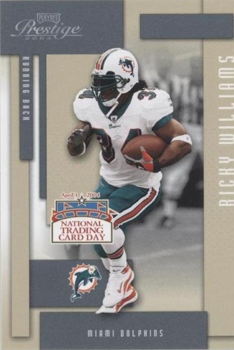 2004 National Trading Card Day Ricky Williams #DP-6
