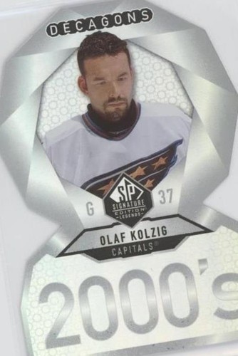2020-21 Upper Deck SP Signature Edition Legends - Olaf Kolzig #DC-94