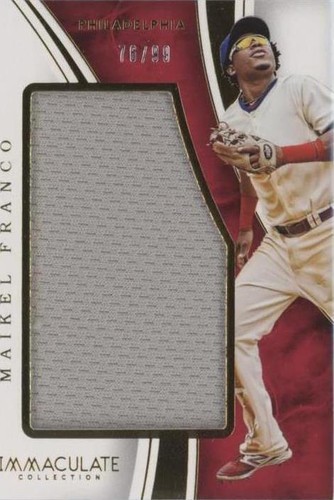2016 Panini Immaculate Collection - Maikel Franco #ISD-MF