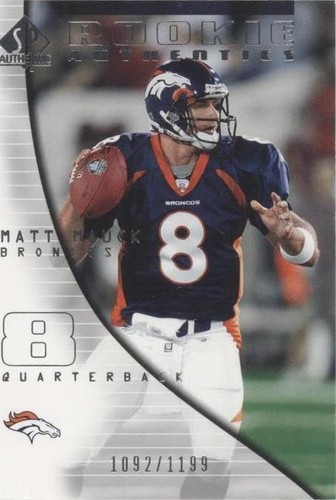 2004 SP Authentic Matt Mauck #140