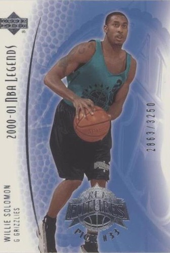 2000-01 Upper Deck NBA Legends - Will Solomon #100