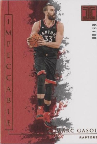 2019-20 Panini Impeccable - Marc Gasol #31
