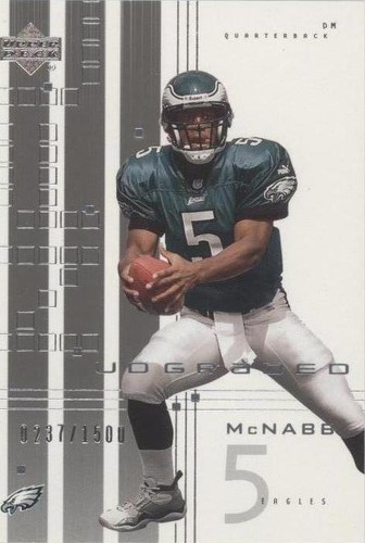 2000 UD Graded Donovan McNabb #64