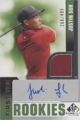 2021 SP Game Used - Justin Suh #60