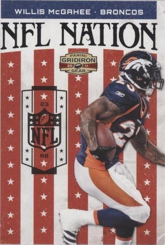 2011 Panini Gridiron Gear Willis McGahee #23