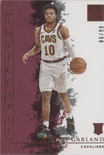 2019-20 Panini Impeccable - Darius Garland #86