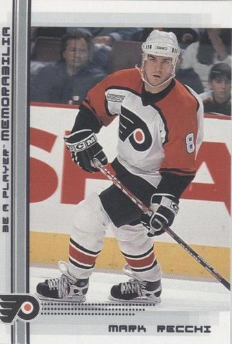2000-01 In the Game Be A Player Memorabilia - Mark Recchi #267