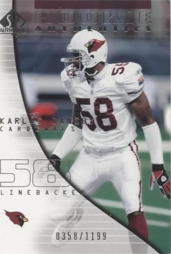 2004 SP Authentic Karlos Dansby #131