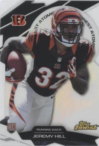 2014 Topps Finest Jeremy Hill #FAR-JH