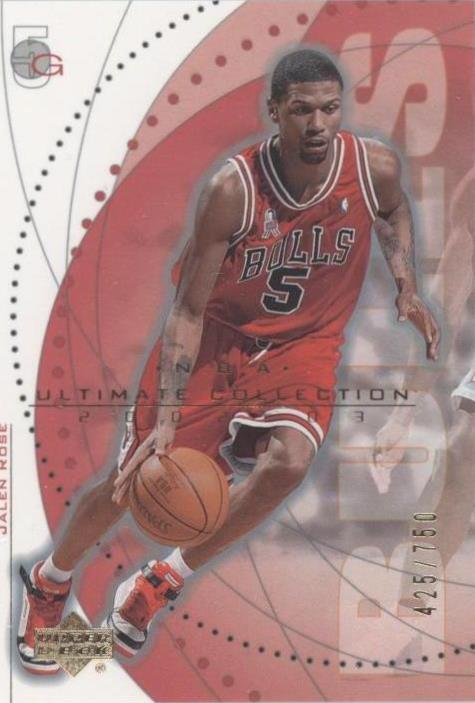 2002-03 Upper Deck Ultimate Collection - Jalen Rose #7