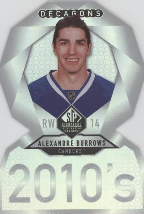 2020-21 Upper Deck SP Signature Edition Legends - Alexandre Burrows #DC-97
