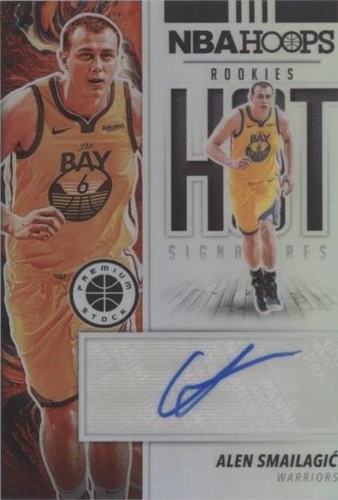 2019-20 Panini NBA Hoops Premium Stock - Alen Smailagic #HS-ASM