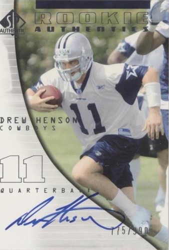 2004 SP Authentic Drew Henson #157