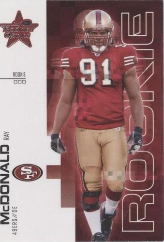 2007 Leaf Rookies & Stars Ray McDonald #169