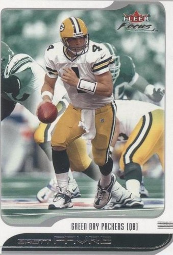 2001 Fleer Focus Brett Favre #126