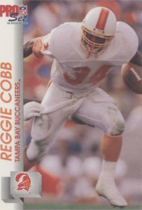 1992 Pro Set Reggie Cobb #662