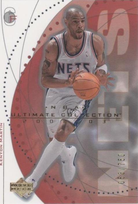 2002-03 Upper Deck Ultimate Collection - Kenyon Martin #38
