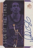 1998-99 SP Authentic - Doug Christie #DC