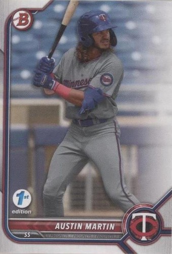 2022 Bowman 1st Edition - Austin Martin #BPPF-139