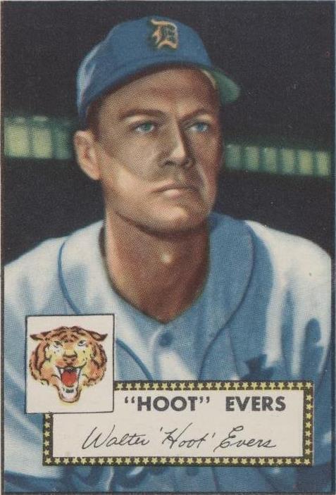 1952 Topps - Hoot Evers #222