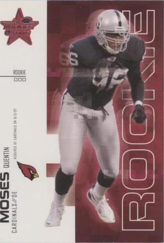 2007 Leaf Rookies & Stars Quentin Moses #168