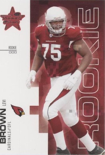 2007 Leaf Rookies & Stars Levi Brown #163