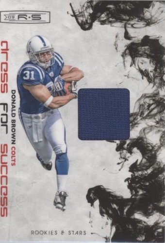 2009 Donruss Rookies & Stars Donald Brown #9