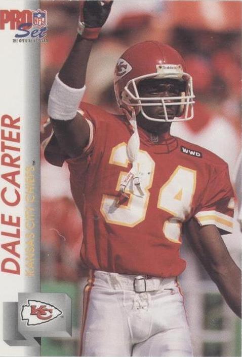 1992 Pro Set Dale Carter #530