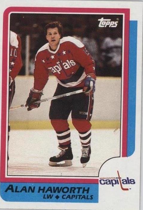 1986-87 Topps - Alan Haworth #107